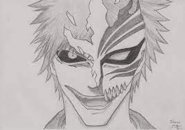 Ichigo Kurosaki Half Hollow By Rudekaiser396 On Deviantart Bleach Drawing Anime Character Drawing Anime Art Tutorial