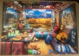 Ravensburger 1000 piece jigsaw puzzle beautiful places ayers rock australia. My First Ravensburger Vanlife 1 000 Pieces Jigsawpuzzles