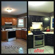 Re Stained Cabinets Using Java Gel Stain Very Easy To Use And Love The Look Picture L Kitchen Cabinets Stained Kitchen Cabinets Restaining Kitchen Cabinets