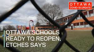 Andrzej rochowski says he was flabbergasted to watch the province release a pandemic reopening plan last week with no mention of schools. Ottawa Covid 19 Update Ottawa Schools Ready To Reopen Etches Says Youtube