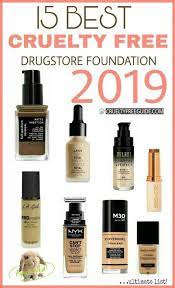 Cruelty free drugstore brands 2020. Ultimate List Of The Best Cruelty Free Drugstore Foundation 2019 Also Includes Great Aff Cruelty Free Cosmetics Best Drugstore Foundation Drugstore Foundation