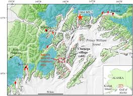 Earthquake list for low bandwidth users. The Great Alaska Earthquake And Tsunamis