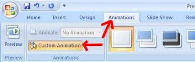 Choosing an effect enables you to define what starts the animation, its. Custom Animation Pada Microsoft Office Powerpoint Berbagi Tak Pernah Rugi
