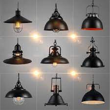 Online Shop Industrial Vintage Pendant Lights With E27 Edison Bulb American Country Style Vintage Pendant Lighting Industrial Pendant Lights Vintage Lighting