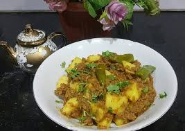 / bake until very soft, about 20 minutes. Recipe Of Quick Aaloo Qeema Potato With Mince Meat The Cooking Map