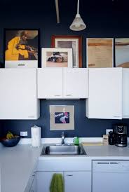 Arthur Kristin S Sunny Vintage Loft Decorating Above Kitchen Cabinets Above Kitchen Cabinets Small Kitchen Cabinets