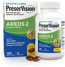 Save big on top quality vitamin & supplement brands. Amazon Com Preservision Areds 2 Eye Vitamin Mineral Supplement Contains Lutein Vitamin C Zeaxanthin Zinc Vitamin E 120 Softgels Packaging May Vary Health Personal Care