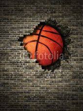 Wall Mural Basketball Photo Wallpaper Pixersize Com Wall Murals Basketball Wallpaper Mural