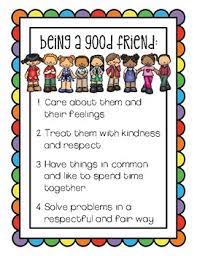 Being A Good Friend By Counselor On The Go | Teachers Pay Teachers