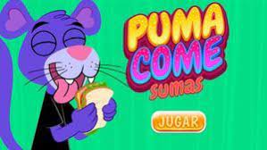 Puma Come Sumas Hasta 10 Un Juego De Sumas Juegos Educativos Para Ninos Juegos Crear Juegos