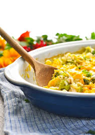 You can eat the chicken and broccoli alone, or lay it over a bed of whole wheat pasta or grains. Dump And Bake Chicken Broccoli Rice Casserole The Seasoned Mom