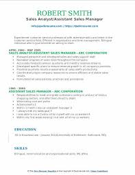 That is the purpose of your cv, you need to show the potential employer that you are experienced and have what he related examples : Assistant Sales Manager Resume Samples Qwikresume