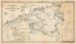 A Customer Favorite Reproduction Of Antique Nautical Chart