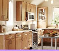 Dark Light Oak Maple Cherry Cabinetry And Sunny Wood Kitchen Cabinets Reviews Check T With Images Home Depot Kitchen New Kitchen Cabinets Kitchen Cabinets Light Wood