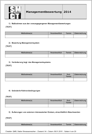 Die iso 9001 ist eine norm für qualitätsmanagementsysteme und legt die anforderungen an solche fest. Managementbewertung Pdf Kostenfreier Download
