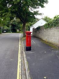 Bishops Way Andover Hampshire Letter Box Antique Mailbox Post Box