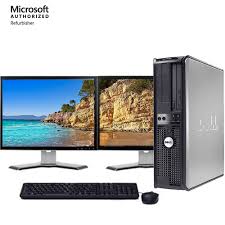 Can you set up a wireless router without a computer? Dell Optiplex Desktop Computer Pc Intel Core 2 Duo 8gb Ram 1tb Hd Dvd Wi Fi Dual 19 Lcd Monitors Keyboard Mouse Refurbished Pc Walmart Com Walmart Com