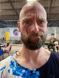 Emergency contact card for airsoft games