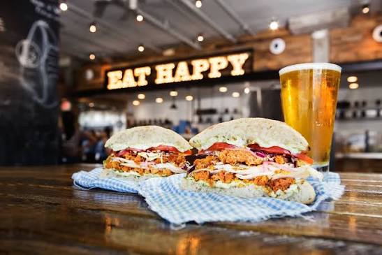 Welcome to HB, Mendocino Farms! Whether you're in the mood for a new  midweek lunch spot or looking to cater for a crowd, come check out their  new location now open at
