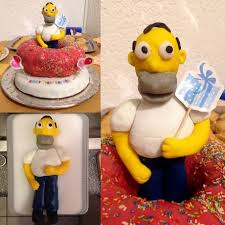 Never eat homer simpsons donuts. Simpsons Torte Suendigebacktraeumes Webseite