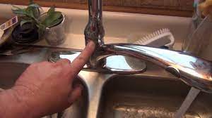 Pick up a tube of plumber's silicone grease to make slipping on new seals easy. How To Fix A Leaking Kitchen Faucet Youtube