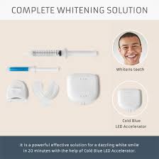 Amazon Com Dazzlepro Whitening Pro System 5 Piece Set Complete Teeth Whitening Kit With Remineralizing Gel Led Light And Case Ideal At Home Teeth Whitener Beauty Personal Care