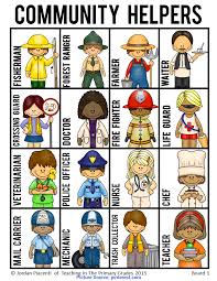 Newest Community Helpers Chart Community Helpers And