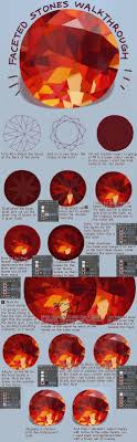 How To Color Gems In Photoshop By Vivi Vvnng Photoshopdrawing Digital Painting Tutorials Digital Art Tutorial Painting Tutorial