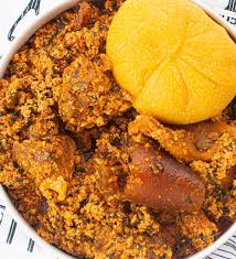 This soup can be prepared with vegetables it's extremely enjoyable when paired with various fufu recipes: Egusi Soup With Uziza Leaf The Kitchen Muse