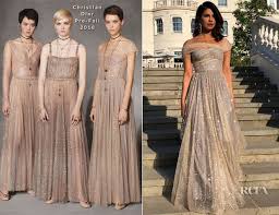 Priyanka Chopra In Christian Dior Royal Wedding Reception Red Carpet Fashion Awards Red Carpet Fashion Fashion Backless Dress