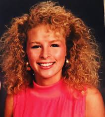 Airport mode activated. Headed to my high school reunion—Class of 1990,  let's gooo! 💜🖤 Lol…I went deep into the photo archives. I'm talkin'  yearbook pics, awkward “glamour shots,” mid-track-meet recovery poses  (probably