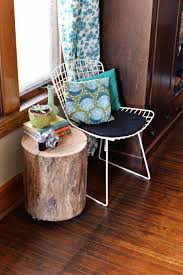 The palm tree sculpture base supports the glass coffee table top. Bring Raw Beauty Into Your Home With Tree Trunk Tables