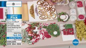 Or 4 payments of $42.88*. Anna Griffin Vintage Christmas Box Card Making Kit Youtube