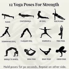 How To Practice Yoga On Instagram Who Wants To Use Yoga To Get Stronger Hold Each Pose For 30 Seconds And For All The Modifications And Progressions To Thes