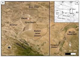 The country has around 130 dams and levees with a storage capacity of. Se Sediment History Mirrors Pleistocene Aridification In The Gobi Desert Ejina Basin Nw China
