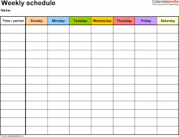 The Best Way To Train A Puppy For You Glamorous Dogs Weekly Calendar Template Daily Schedule Template Excel Calendar Template