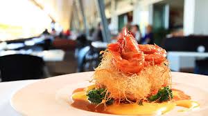 Wild Barramundi Paupiettes With Prawn And Scallop Mousse Filling Wrapped In Kataifi Recipe Sbs Food Food Barramundi Recipes Prawn