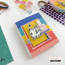All the fun interaction of this card happens on the inside.check out the birth. Accordion Style Birthday Card Crate Paper