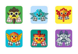 Check spelling or type a new query. Barong Bali Simple Vector Free Vector Download 358003 Cannypic