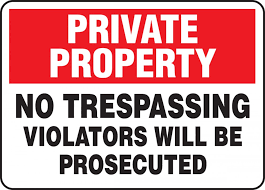 We did not find results for: No Trespassing Violators Prosecuted Private Property Safety Sign