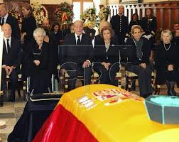 October 2015 The Funeral Of Infante Carlos Of Bourbon Two Sicilies And Bourbon Parma First Cousin Of King Juan Carlos Juan Carlos Luis Felipe Luis Felipe I