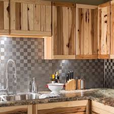 Kitchen backsplash has the ability to transform the region's interior with the right mix of designs and color. Buy Peel And Stick Tile Silver Self Adhesive Metal Stainless Wall Kitchen Backsplash Online In India 292520107050