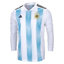 Последние твиты от selección argentina (@argentina). Argentina 2018 Home Camiseta De Manga Larga