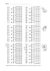 Alle termine und gruppen im überblick. Zehner Einmaleins Einmaleinsreihen 1x1 Training Mathe Klasse 3 Grundschulmaterial De