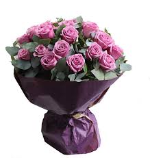 At better than flowers our gift basket recipients will enjoy the entire basket, the decadent gourmet items, the pampering spa products, baby items and green products that we offer. 25 Purple American Roses For Valentine S Day Hong Kong