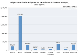 charts and graphs about the amazon rainforest