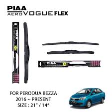 Don't waste money, do your homework and follow our unbiased guides to each. Piaa Aero Vogue Flex Silicone Wiper For Perodua Bezza 21 14