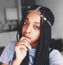 Braiding hair is a great way to keep your hair out of the way. Three Ways To Bling Out Your Box Braids With Jewelry Un Ruly