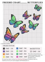 gorgeous butterfly cross stitch chart butterfly cross