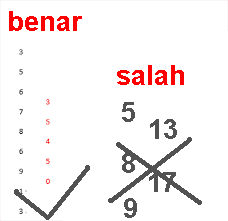 Pada saat tes anda harus menjumlahkan dua angka yang berdekatan di setiap lajur dalam waktu tertentu. Hitungan Koran Grafik Penilaian Dan Strategi Mengerjakan